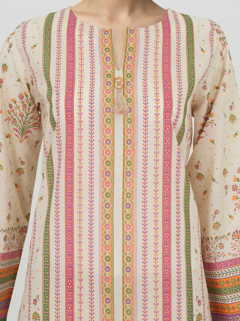 3 Piece Lawn Suit (Unstitched)